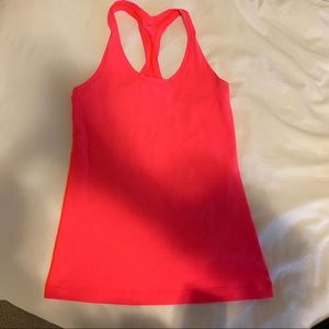 Lululemon Cool Racerback Hot Pink Sz. 8
